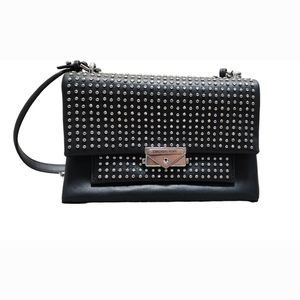 Michael Michael Kors Cece Convertible Chain Shoulder Bag Black